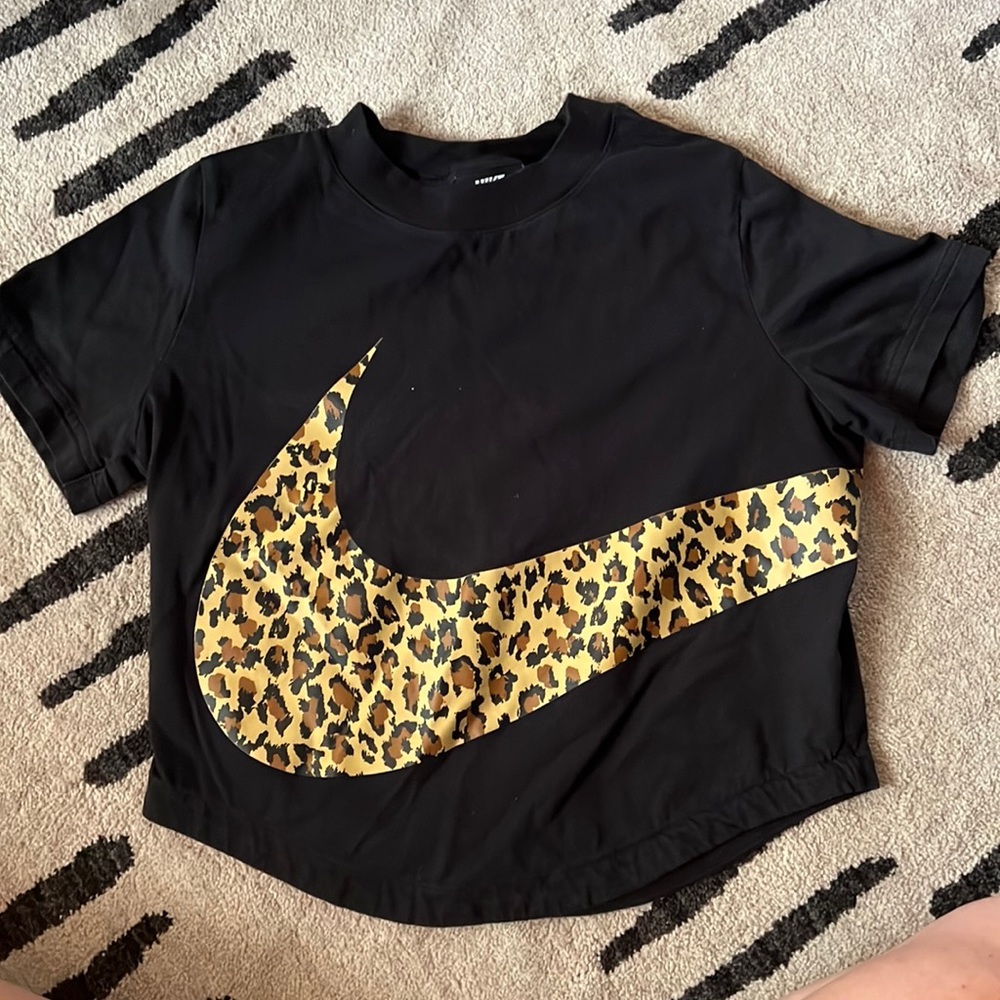 Nike leopard print tee